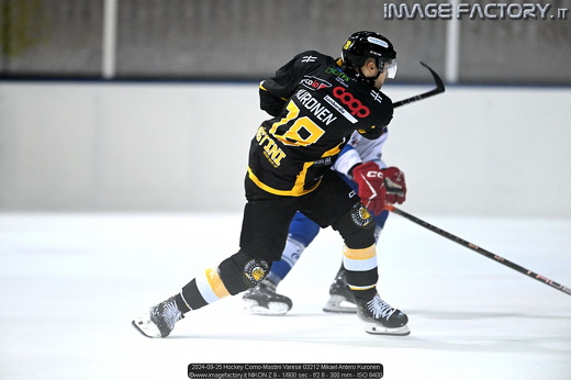 2024-09-25 Hockey Como-Mastini Varese 03212 Mikael Antero Kuronen